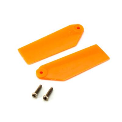 Blade Tail Rotor Blade Set, Orange: 130 X