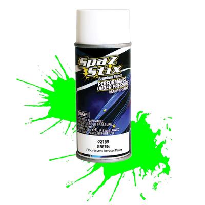 Spaz Stix Green Fluorescent Aerosol Paint 3.5oz
