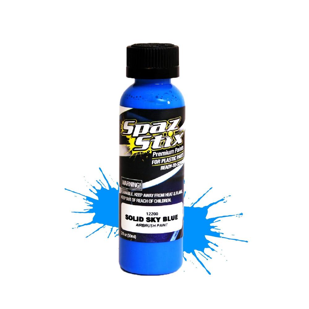 Spaz Stix Solid Sky Blue Airbrush Paint 2oz
