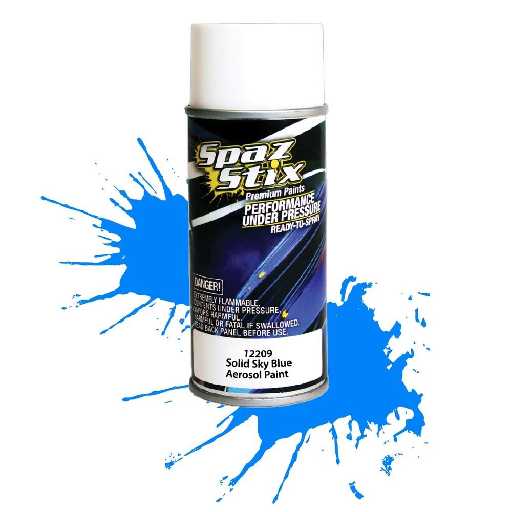 Spaz Stix Solid Sky Blue Aerosol Paint 3.5oz