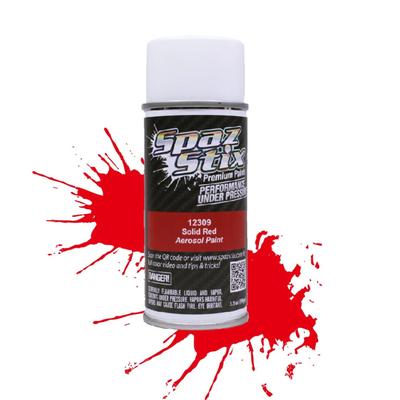Spaz Stix Solid Red Aerosol Paint 3.5oz