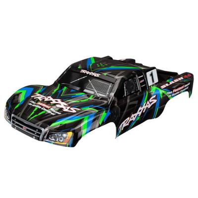 Traxxas Body, Slash 4X4, Green (painted, decals applied)