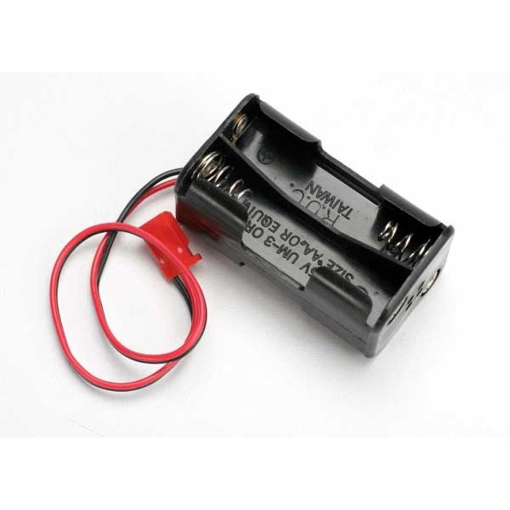 Traxxas Battery holder, 4-cell (no on/off switch) (Futaba connector)