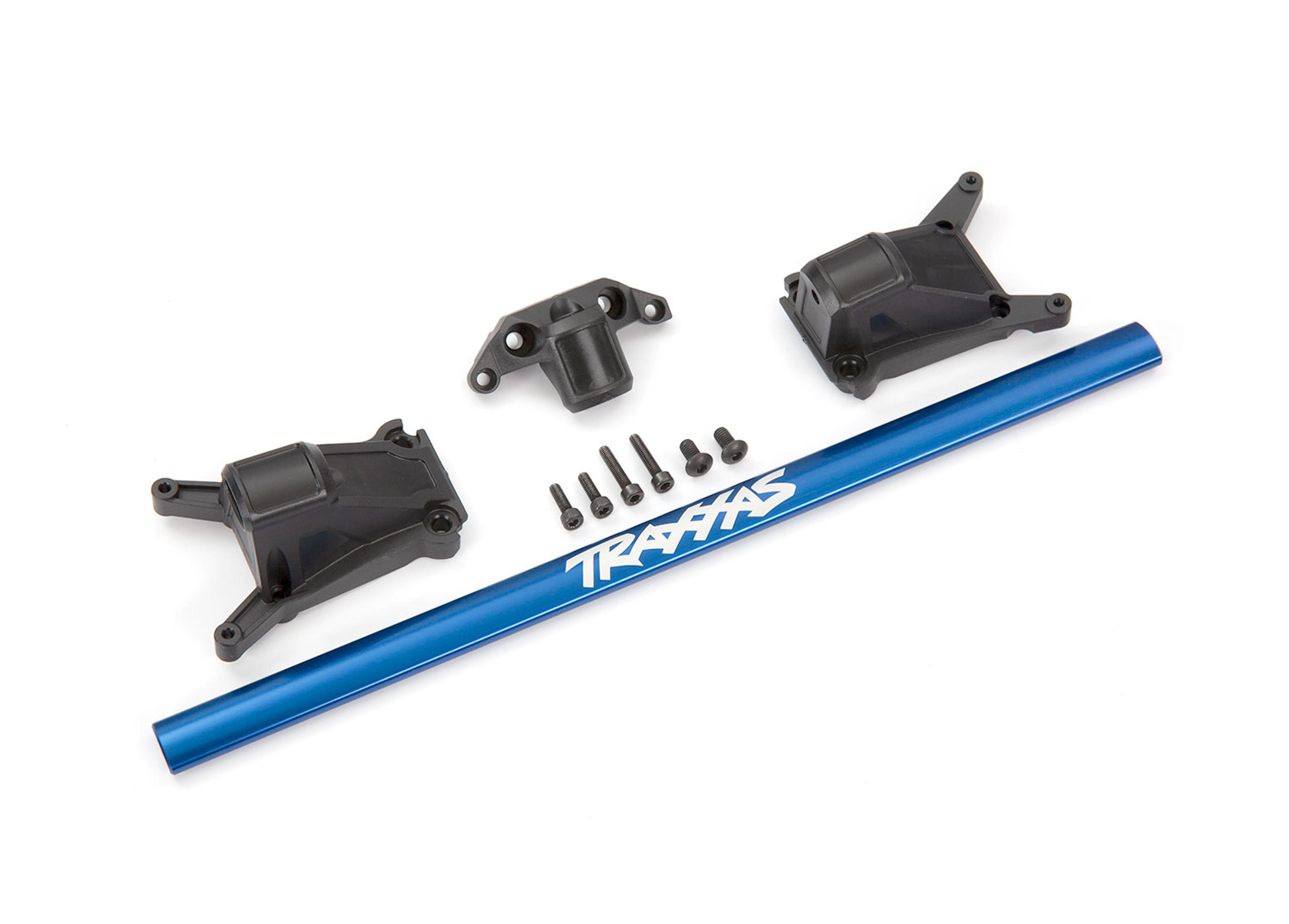 Traxxas Chassis Brace Kit (Rustler 4x4, Slash 4x4) (Blue)