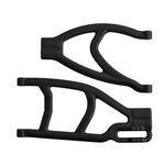 Extended Right Rear A-Arms, Black: Traxxas Summit, Revo