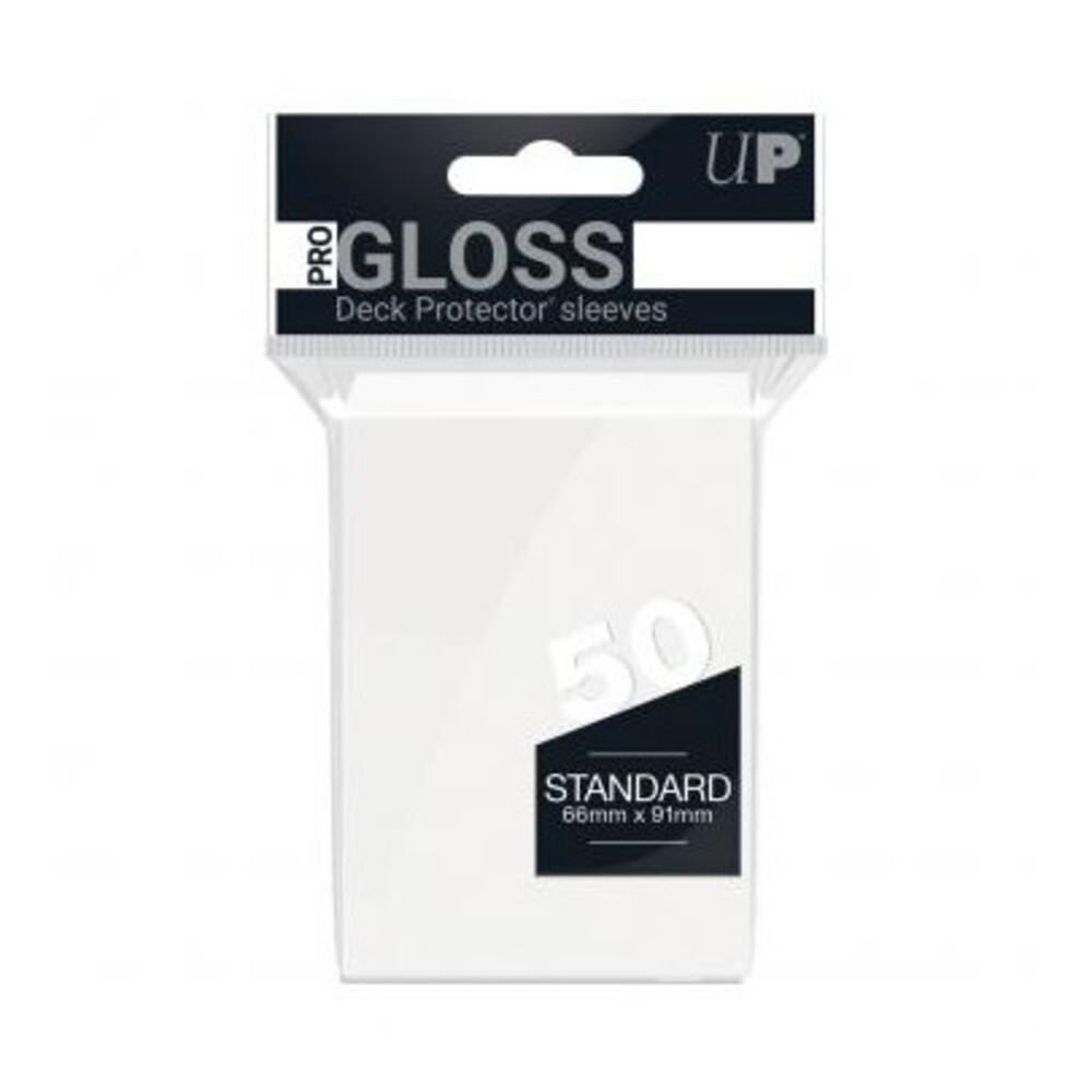 Ultra Pro Gloss White Standard Deck Protectors (50 ct)