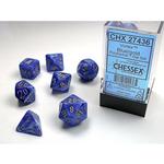 Chessex Vortex Blue 7 Die Set