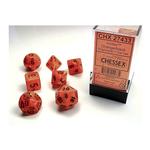 Chessex Vortex Orange 7 Die Set