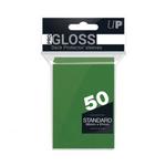 Ultra Pro Gloss Green Standard Deck Protectors (50 ct)