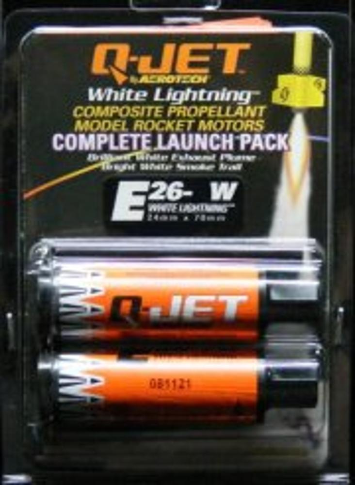 Quest Q-JET E26-7W White Lightning 2-Motor Launch Pack
