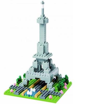 Nanoblock Micro-Sized Building Block Eiffel Tower Figure Set