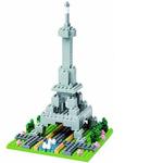 Nanoblock Micro-Sized Building Block Eiffel Tower Figure Set