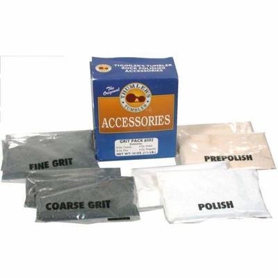 Thumlers Tumbler Rock Polisher Accessories, 24 oz. Grit Pack