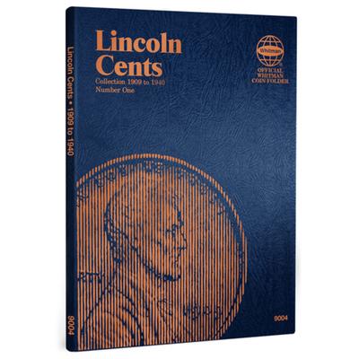 Coin Folder - Lincoln Cents #1, 1909-1940