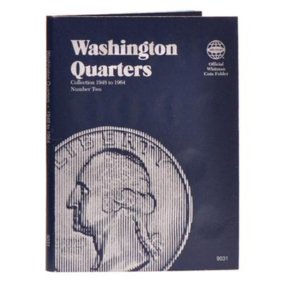 Coin Folder - Washington Quarters #2, 1948-1964