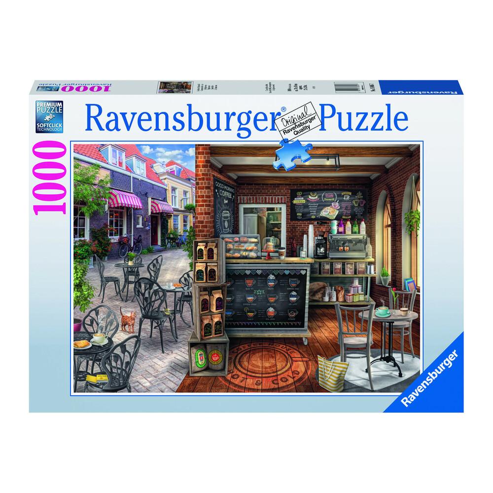 Puzzle - Ravensburger Quaint CafE 1000pc