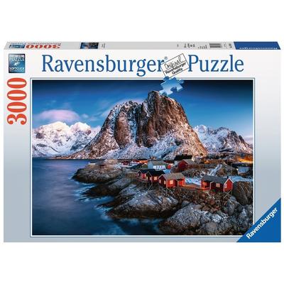 Puzzle - Hamnoy, Lofoten 3000 pc Adult Puzzle