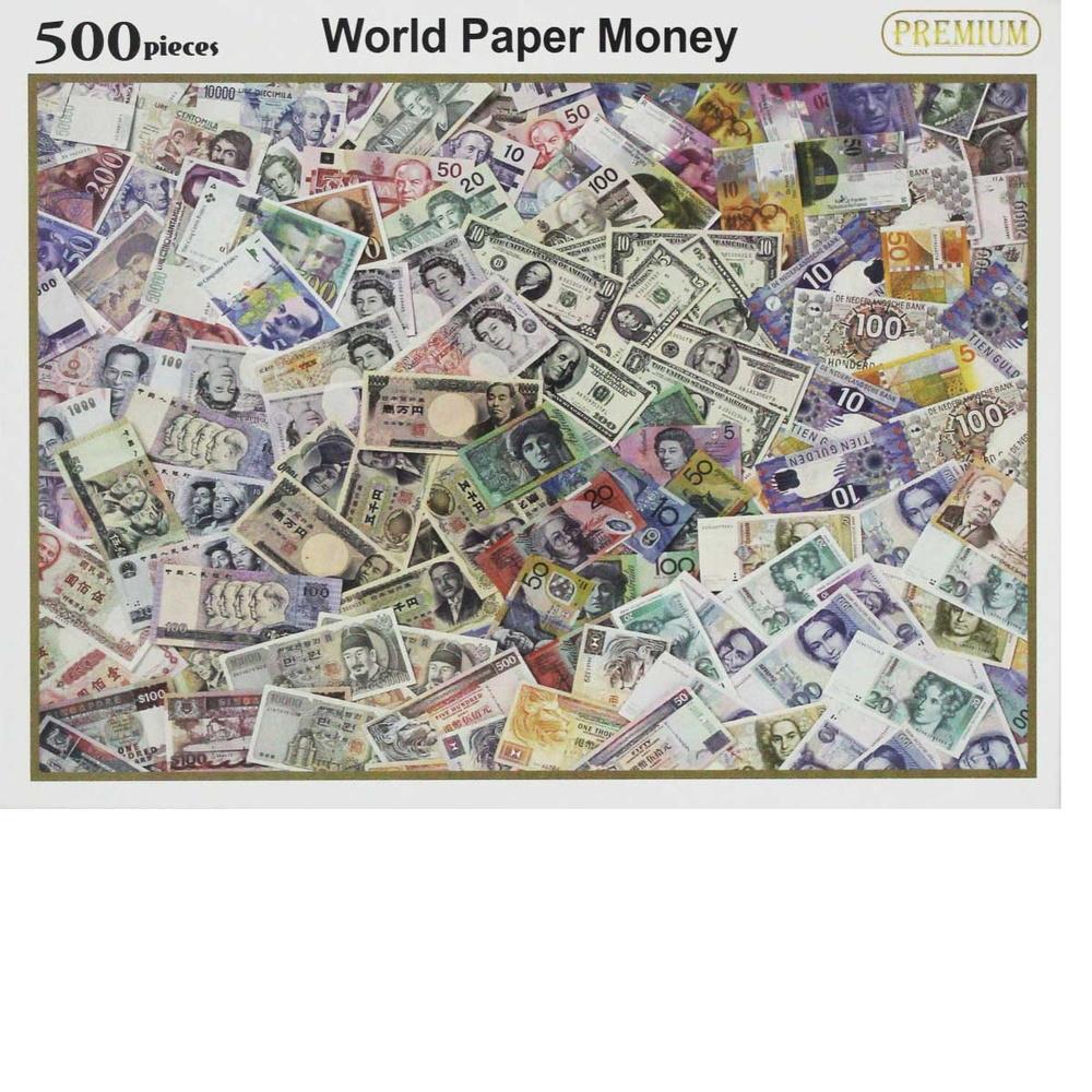 Puzzle - World Paper Money - 500 pieces