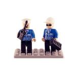 Brick Figurines -  Police Duo