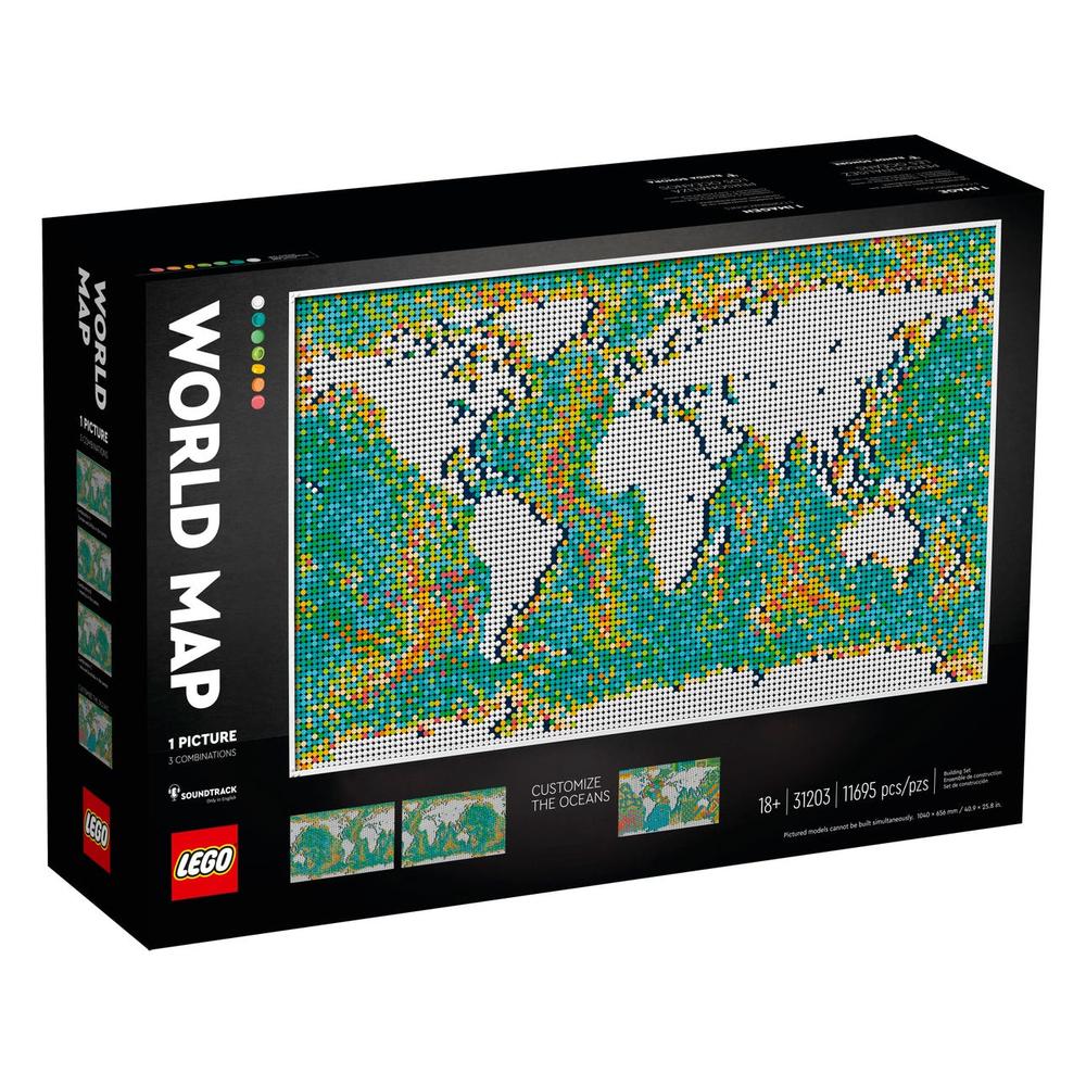 LEGO Art - World Map