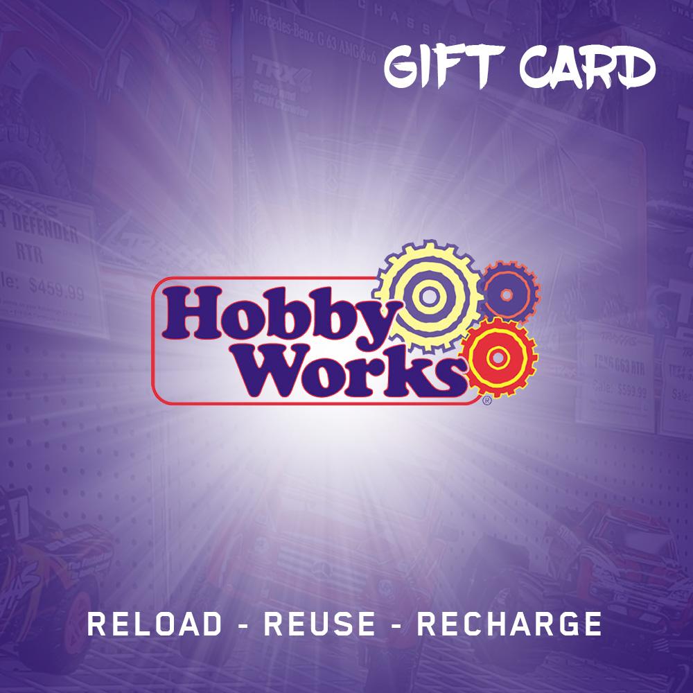 Hobby Works Gift Card: $75