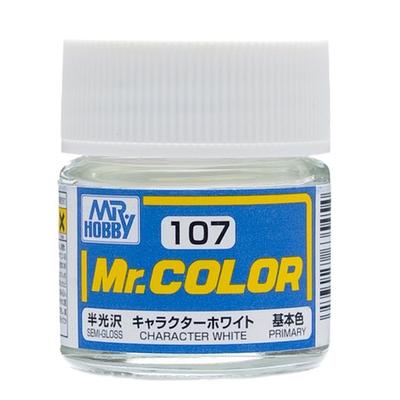 Mr. Hobby Mr. Color Semi-Gloss Character White Paint