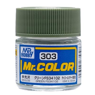 Mr. Hobby Mr. Color Paint - Semi-Gloss Green (FS34102)
