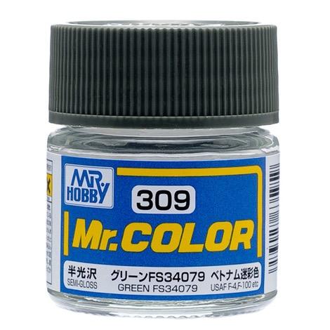 Mr. Hobby Mr. Color Paint - Semi-Gloss Green (FS34079)