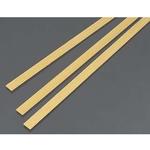 Brass Strips, .5 mm x 6 mm (3)