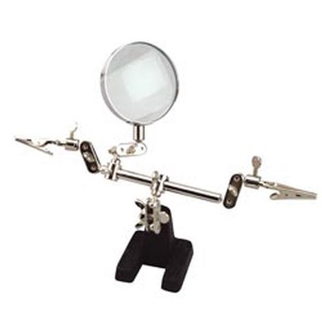 Extra Hands Double Clip w/Magnifier