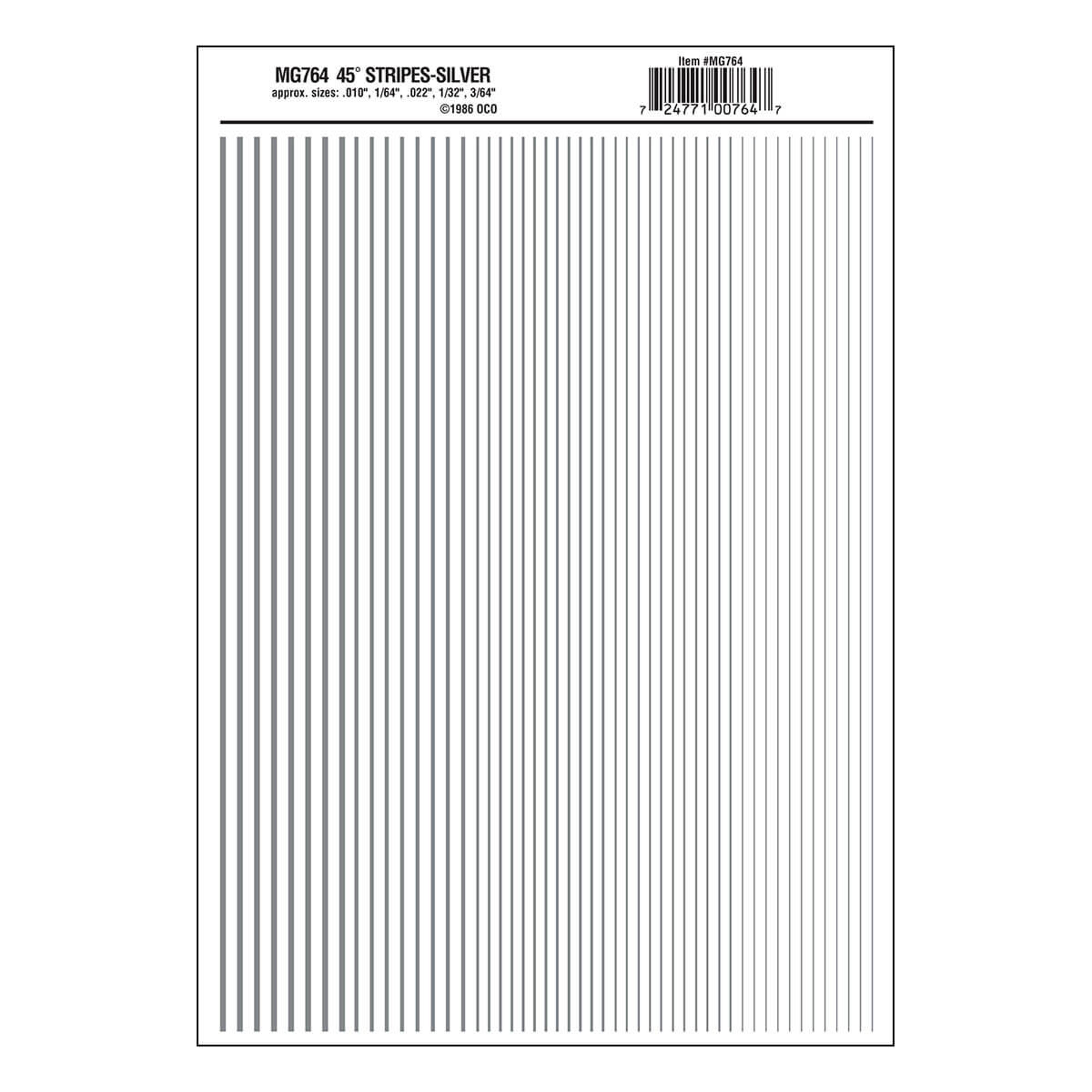 Graphic - Stripes Silver
