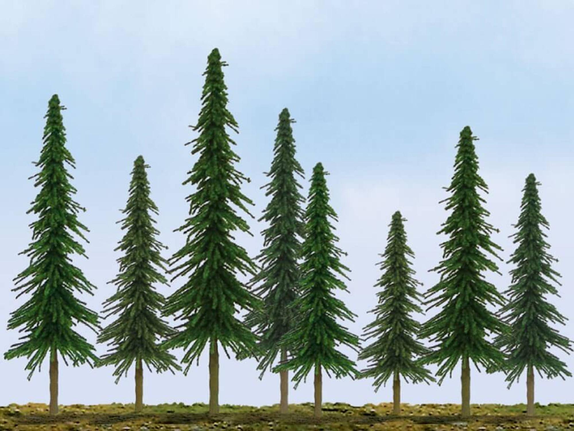 JTT Super Scenic Trees - Spruce 4in-6in (24ct)
