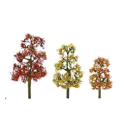 N-Scale Premium Deciduous Trees - Autumn Sycamore (4)