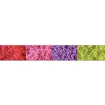 JTT Fine Flower Turf Ground Cover 4x 10 cu. in. (Red, Pink, Purple, Yellow)