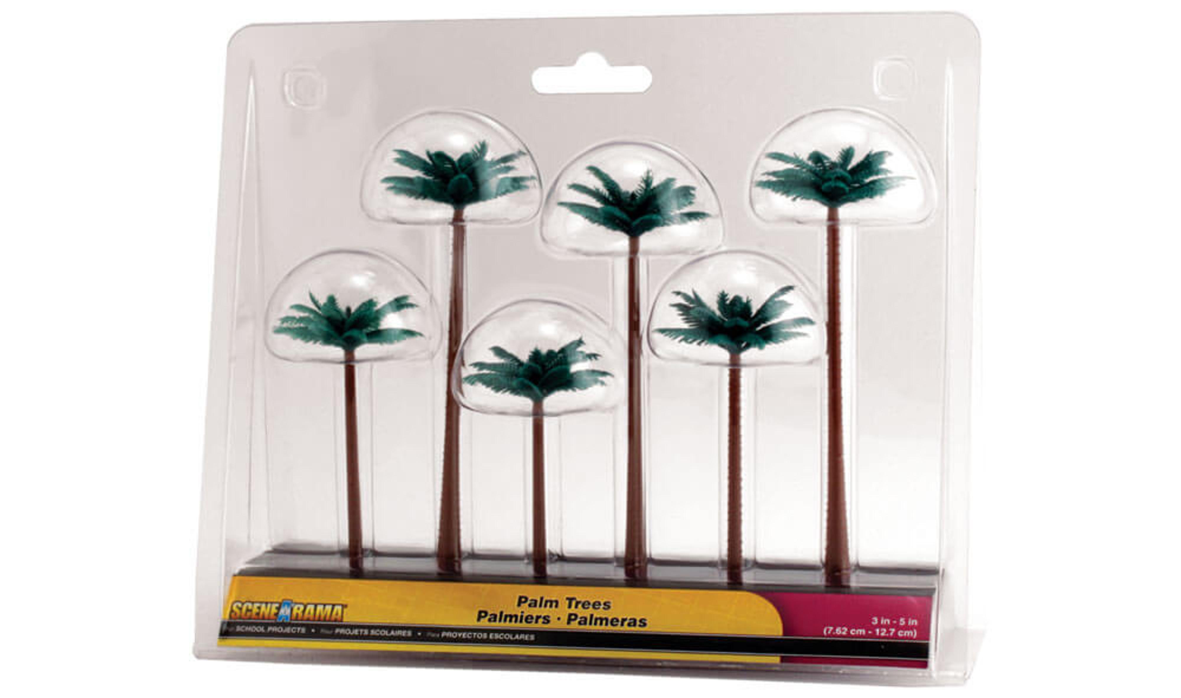 Woodland Scenics Scene-A-Rama Palm Trees (6 pc)