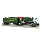 HO Locomotive - Prairie 2-6-2 Smoke & Tender Southern Green