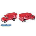 HO International 4300 EMS Ambulance -- Red
