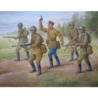 1/72 Soviet Regular Infantry 1939-42Snap Kit New Tooling