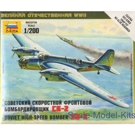 1/200 Soviet Bomber SB-2