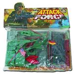 Figures -- Attack Force - Build Your Own Army Battlefield (45 Pieces)
