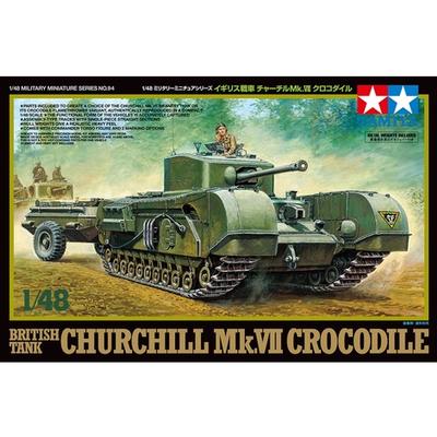 1/48 British Tank Churchill Mk VII Crocodile
