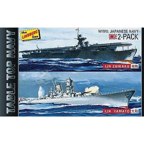 1/1200 IJN Yamato Battleship & Zuikaku Aircraft Carrier (2 Kits)