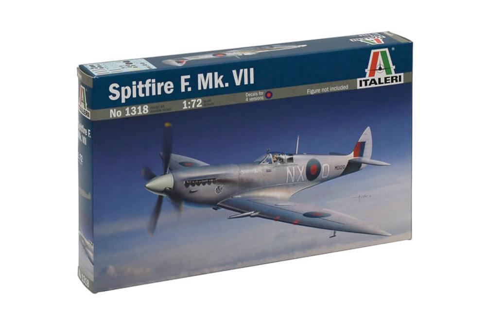 Italeri 1/72 Spitfire F.Mk.VII Model Kit