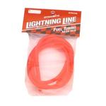 Fuel Line - Lightning Line, Neon Red, 3