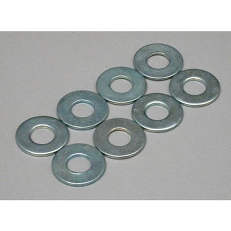 Dubro Flat Washers 4mm (8)