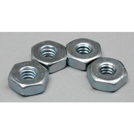 Dubro Steel Hex Nuts 4-40 (4)