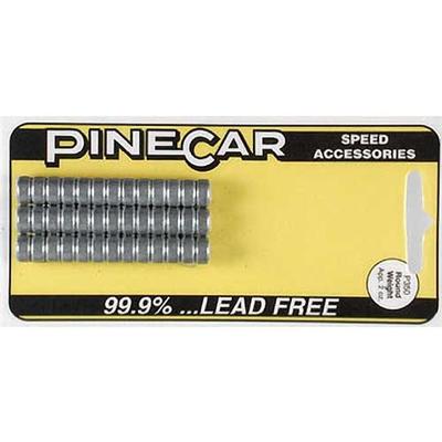 PineCar Round Weights -- 2 oz