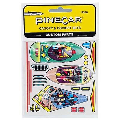 PineCar Custom Parts -- Canopy & Cockpit Sets