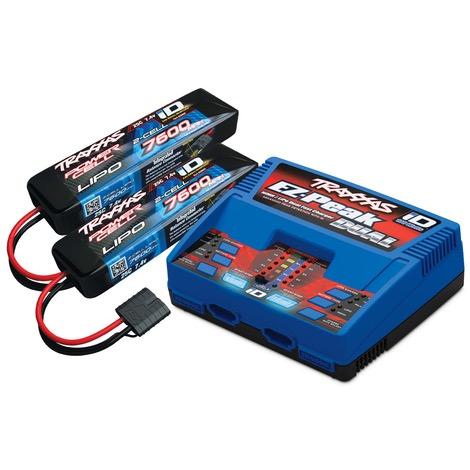 Traxxas  iD Dual Battery/Charger 2s Completer Pack