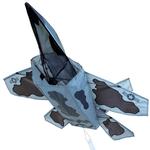 3D Stealth Attack Jet Kite